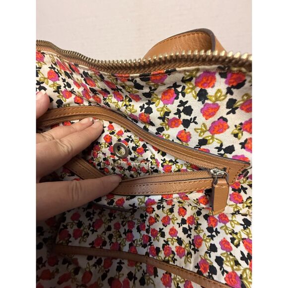 Vera Bradley Gallatin Tote in Toasted Hazelnut Leather MSRP 248 - Picture 9 of 10